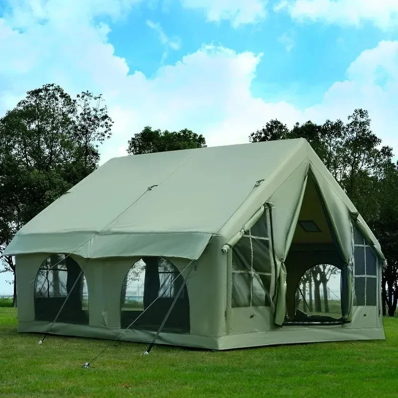 Inflatable Tent for Camping Large Blow Up Air Tents House, No Assembly Needed Luxury