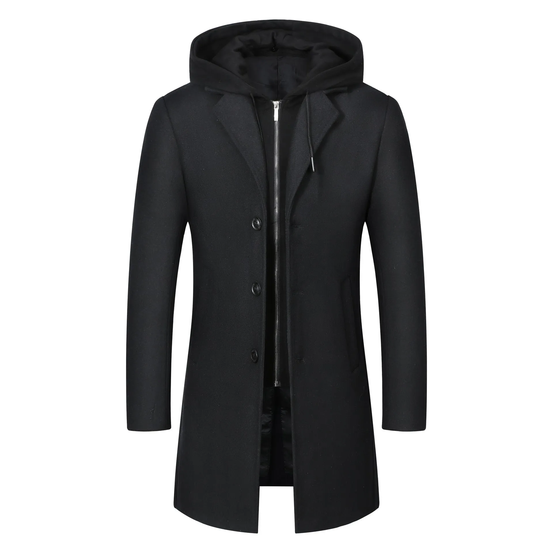 INSTOCK-Men's coat mid-length