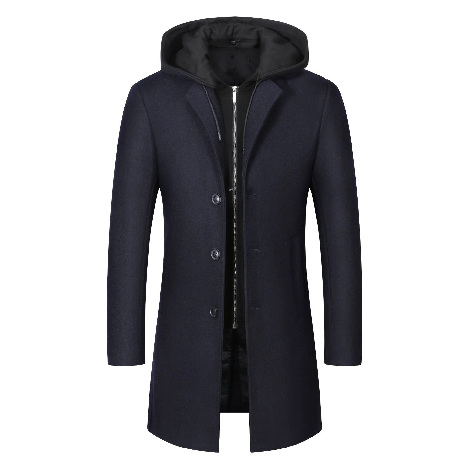 INSTOCK-Men's coat mid-length