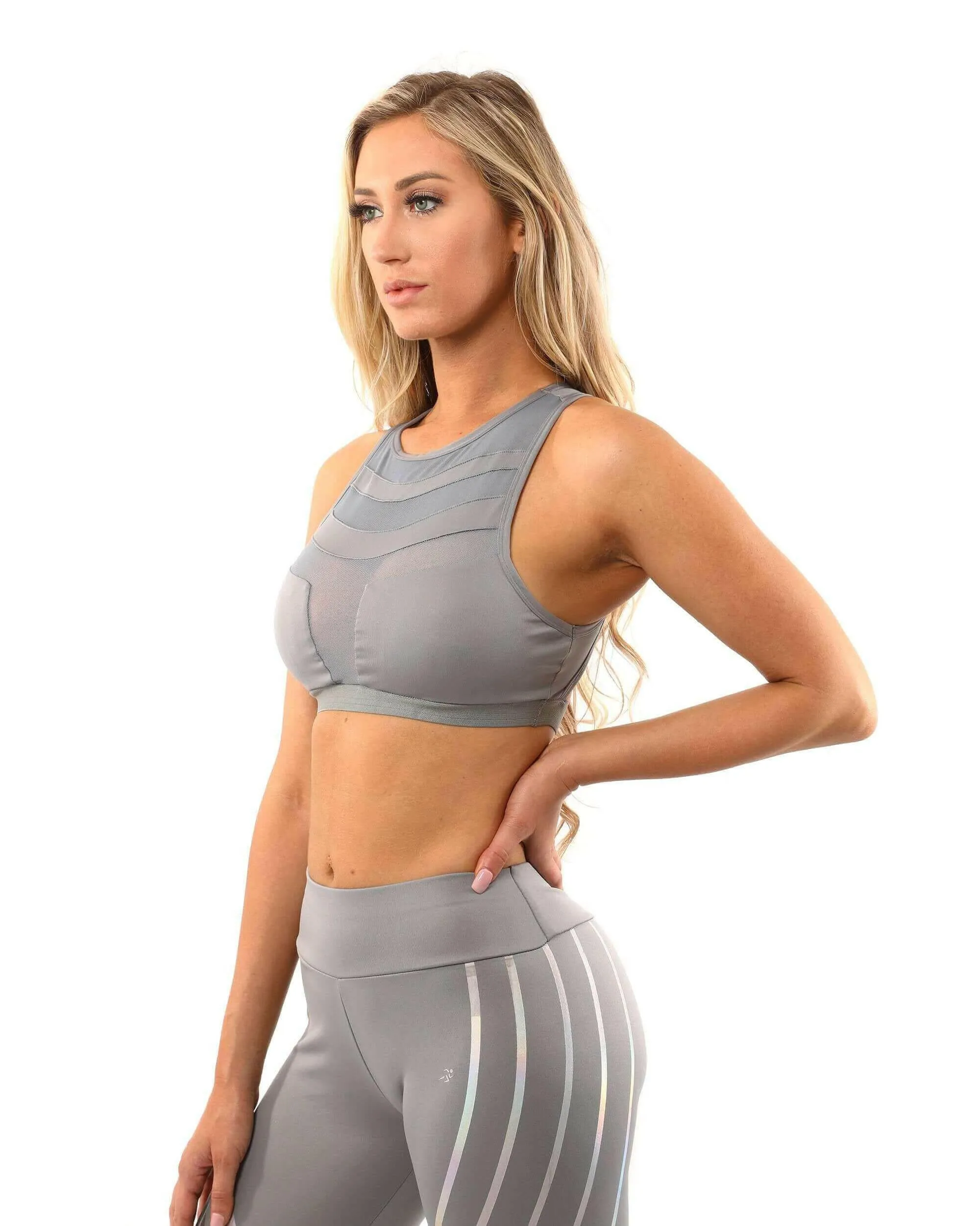 Laguna Sports Bra - Grey