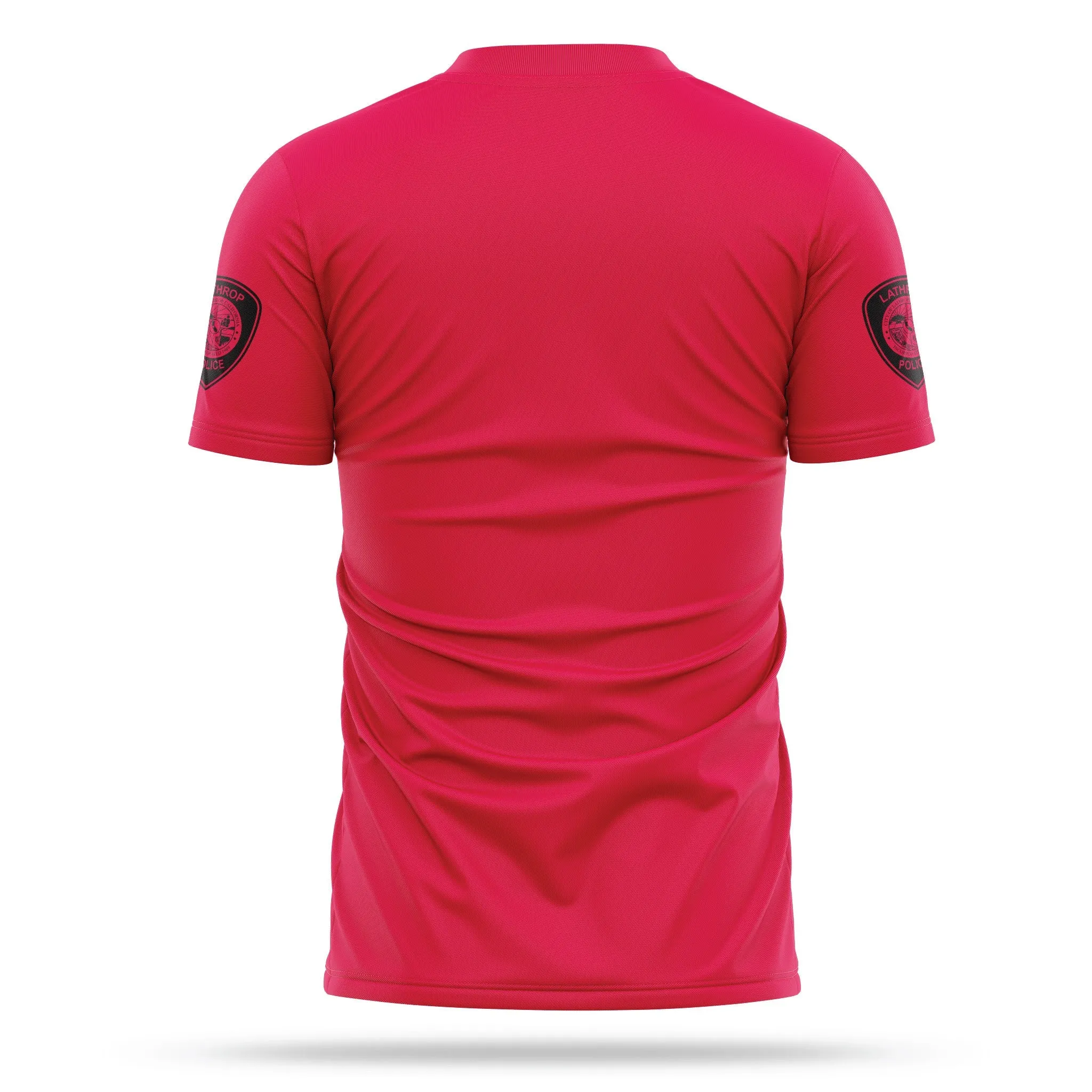 [LATHROP PD] Utility Shirt [RED/BLK]