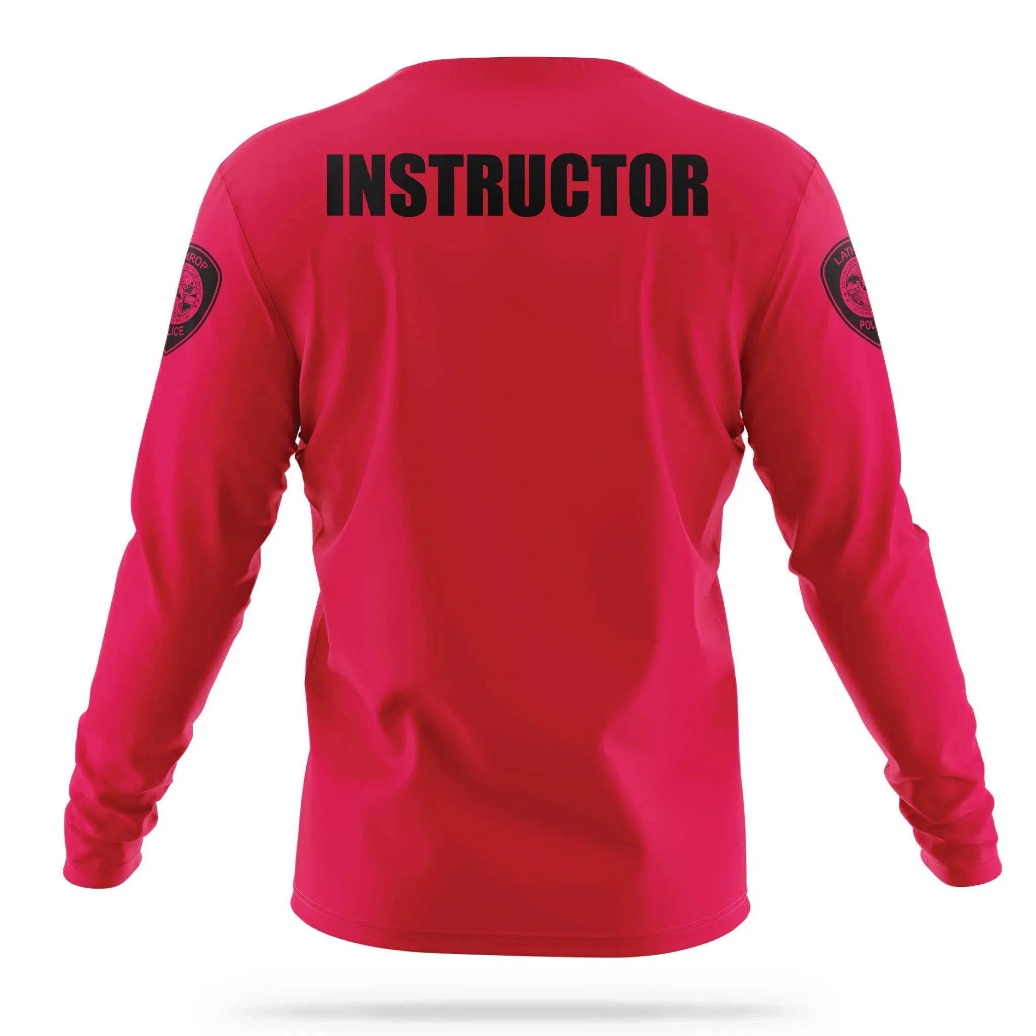 [LATHROP POLICE DEPARTMENT] Instructor Utility Long Sleeve Shirt [RED]