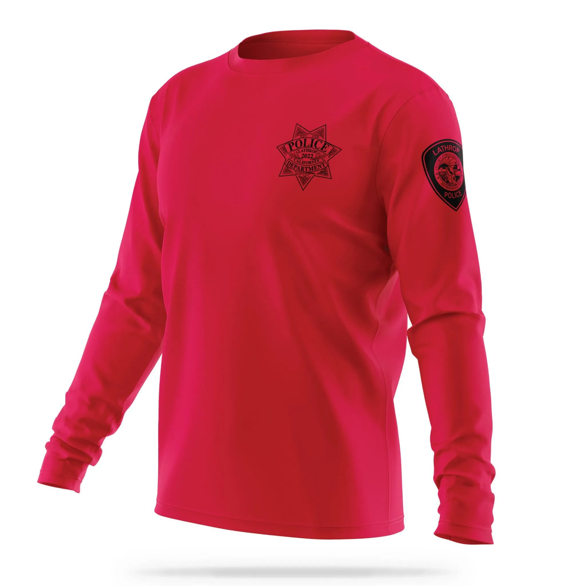 [LATHROP POLICE DEPARTMENT] Instructor Utility Long Sleeve Shirt [RED]