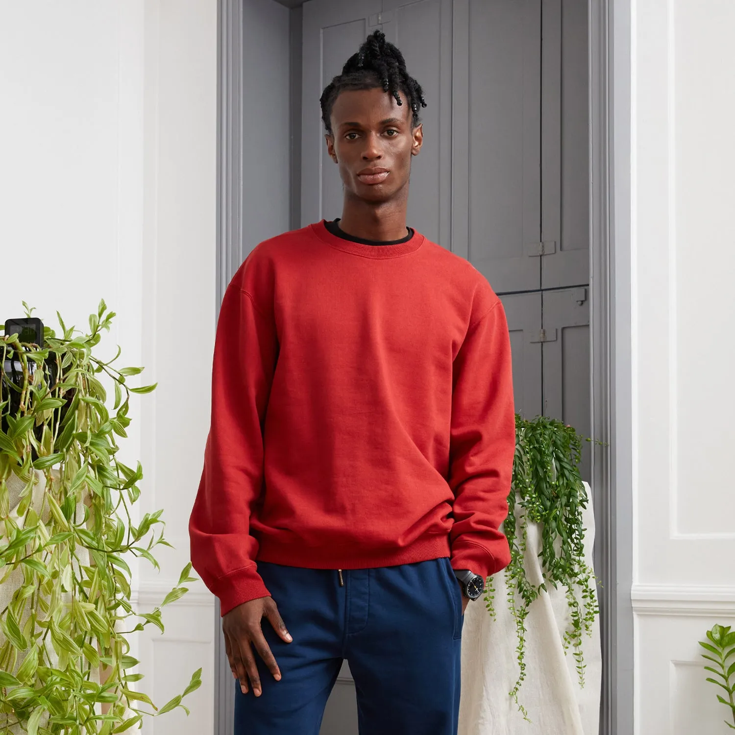 Lawton Sweatshirt - Ruby Red