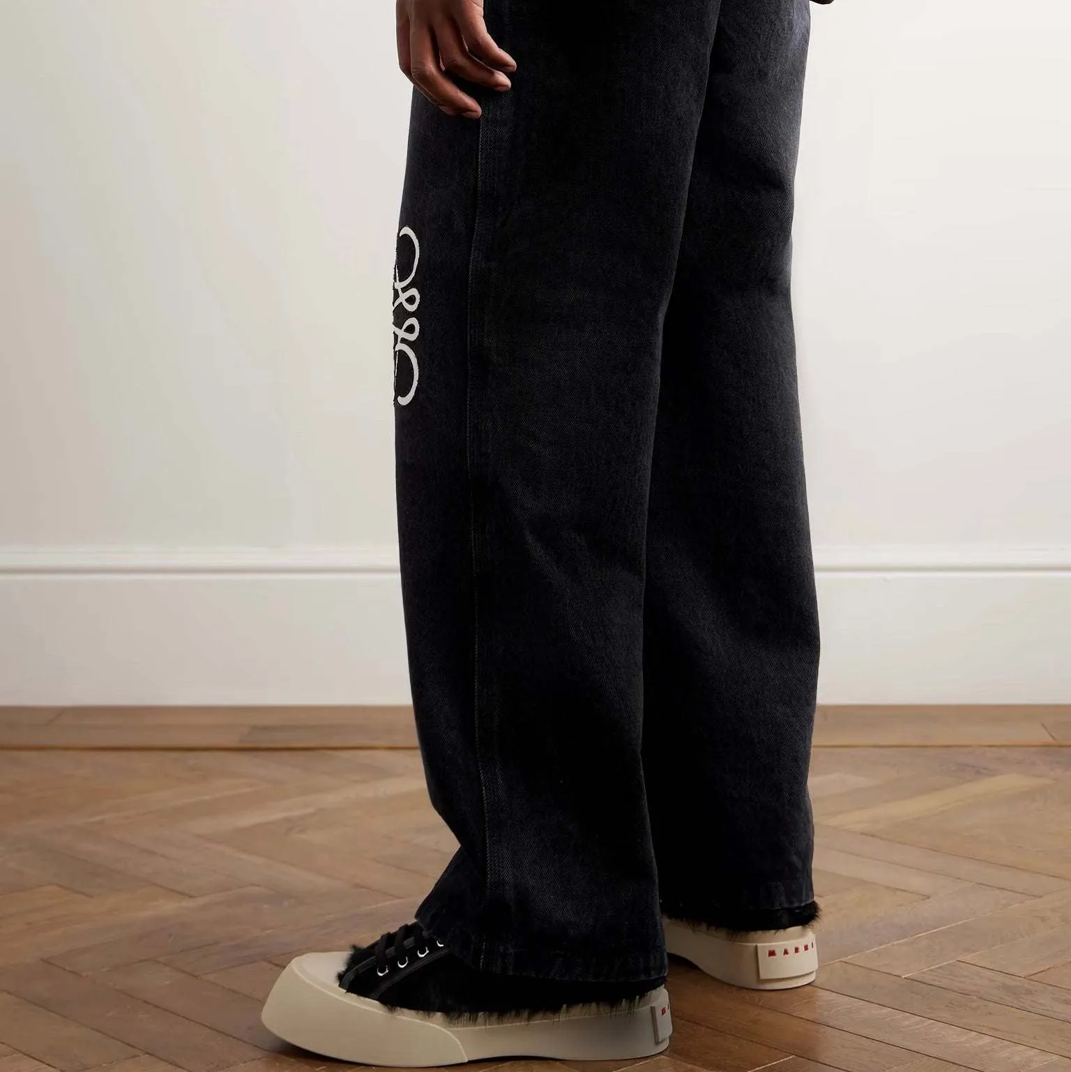 LOEWE ANAGRAM PANTS