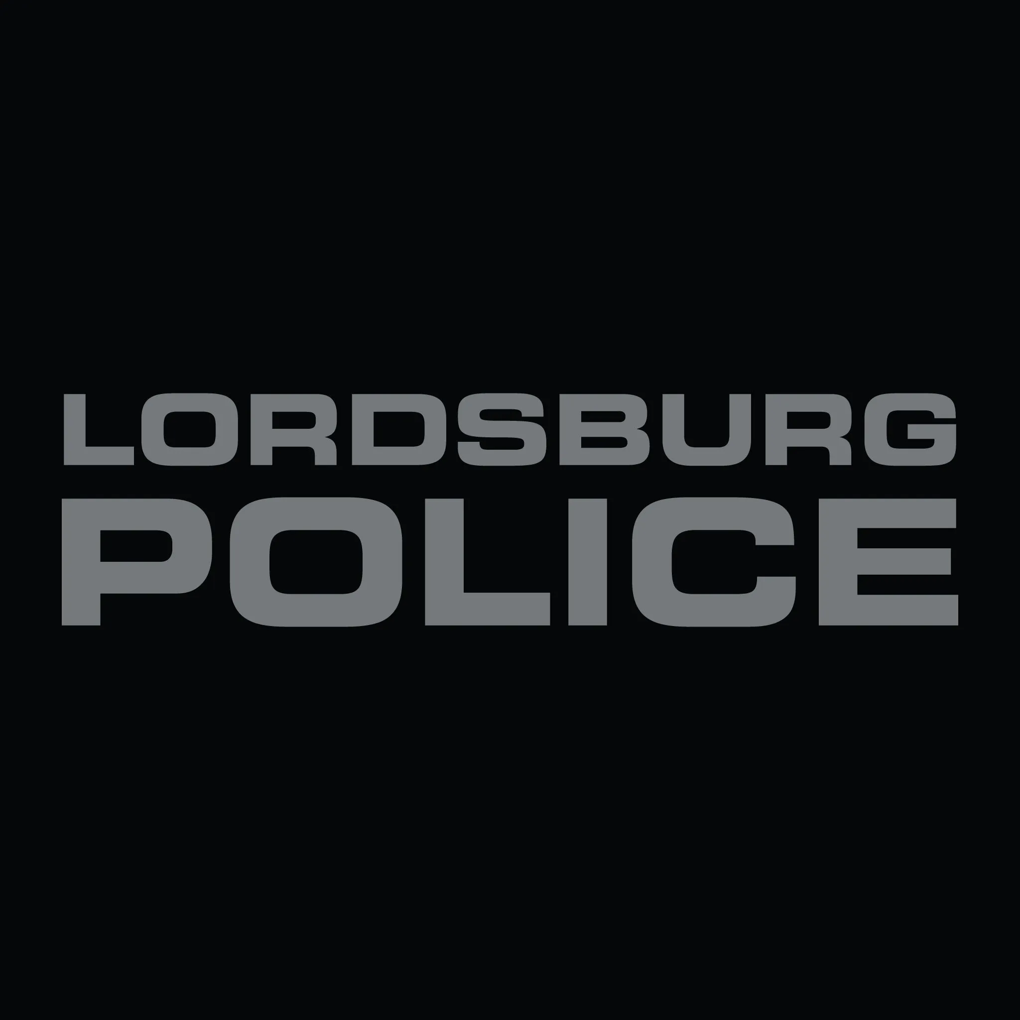 [LORDSBURG PD] Autism Awareness Utility Long Sleeve [BLK/GRY]