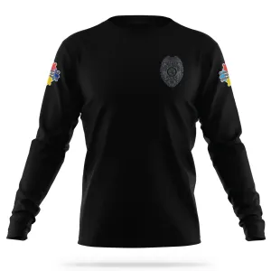 [LORDSBURG PD] Autism Awareness Utility Long Sleeve [BLK/GRY]