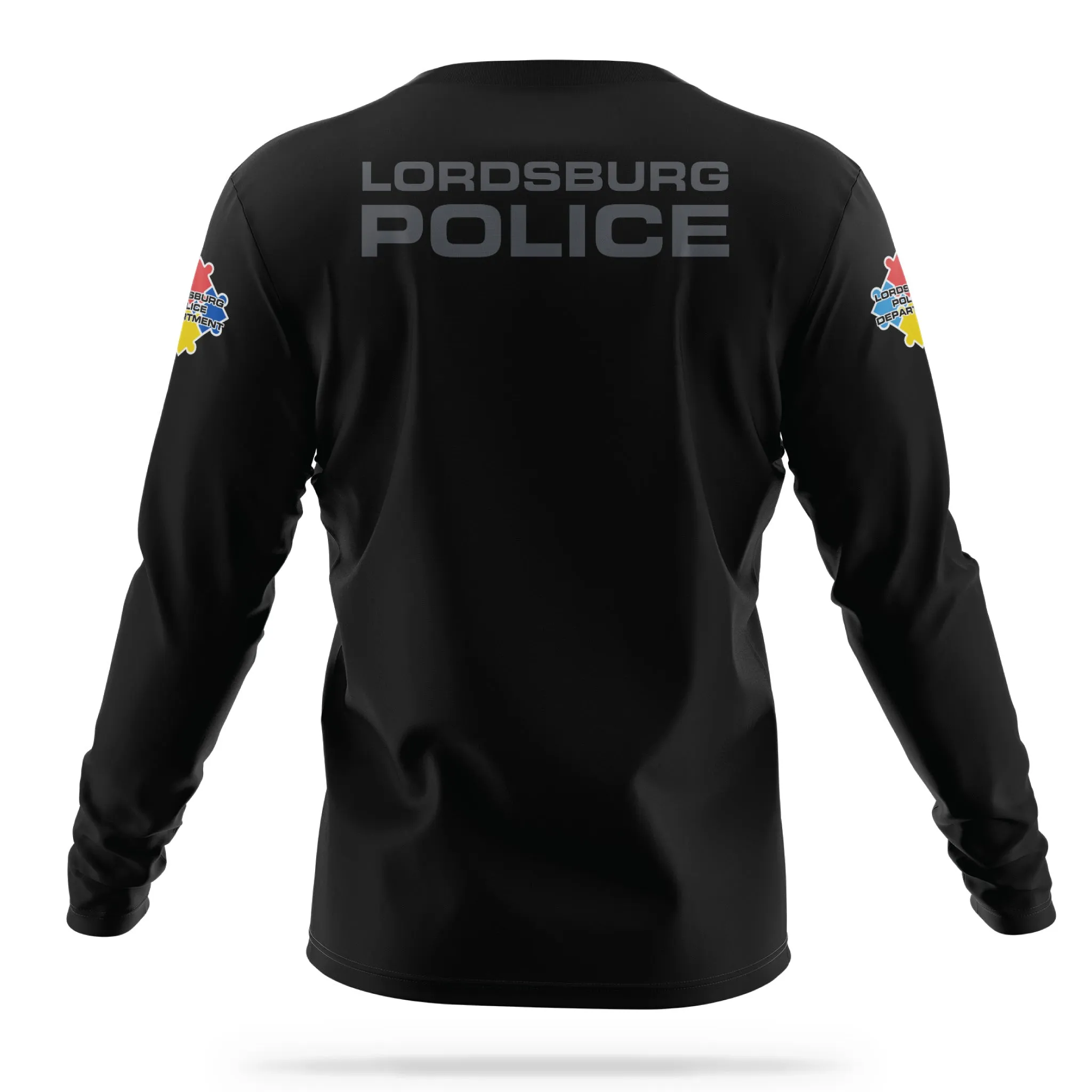 [LORDSBURG PD] Autism Awareness Utility Long Sleeve [BLK/GRY]