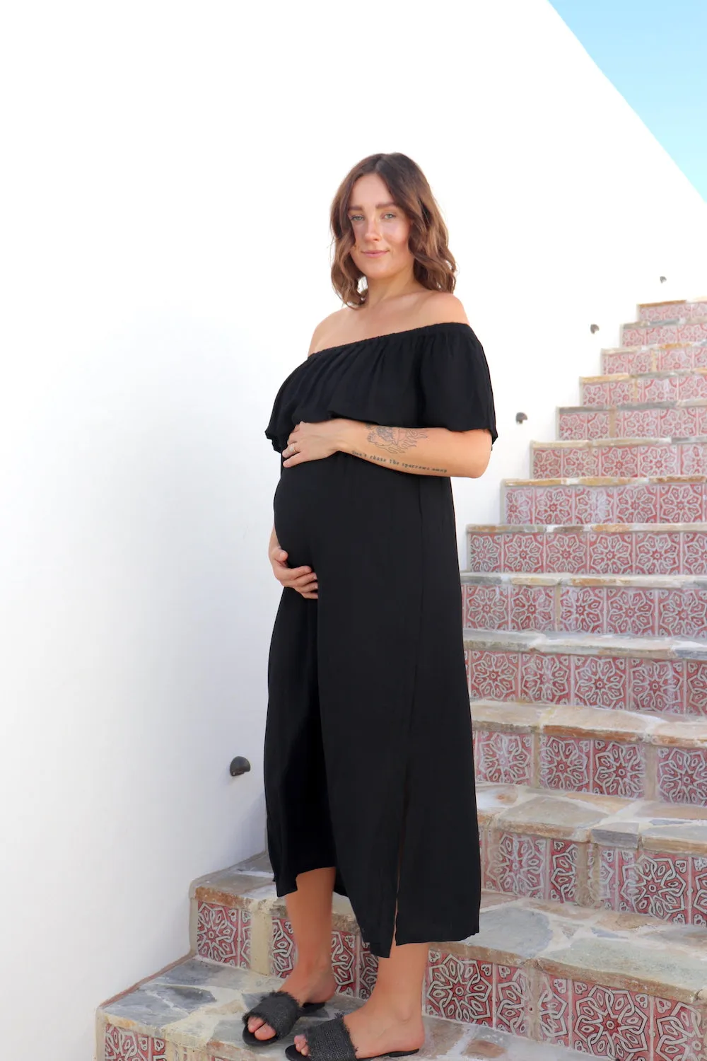 Love The Frill Maxi In Black