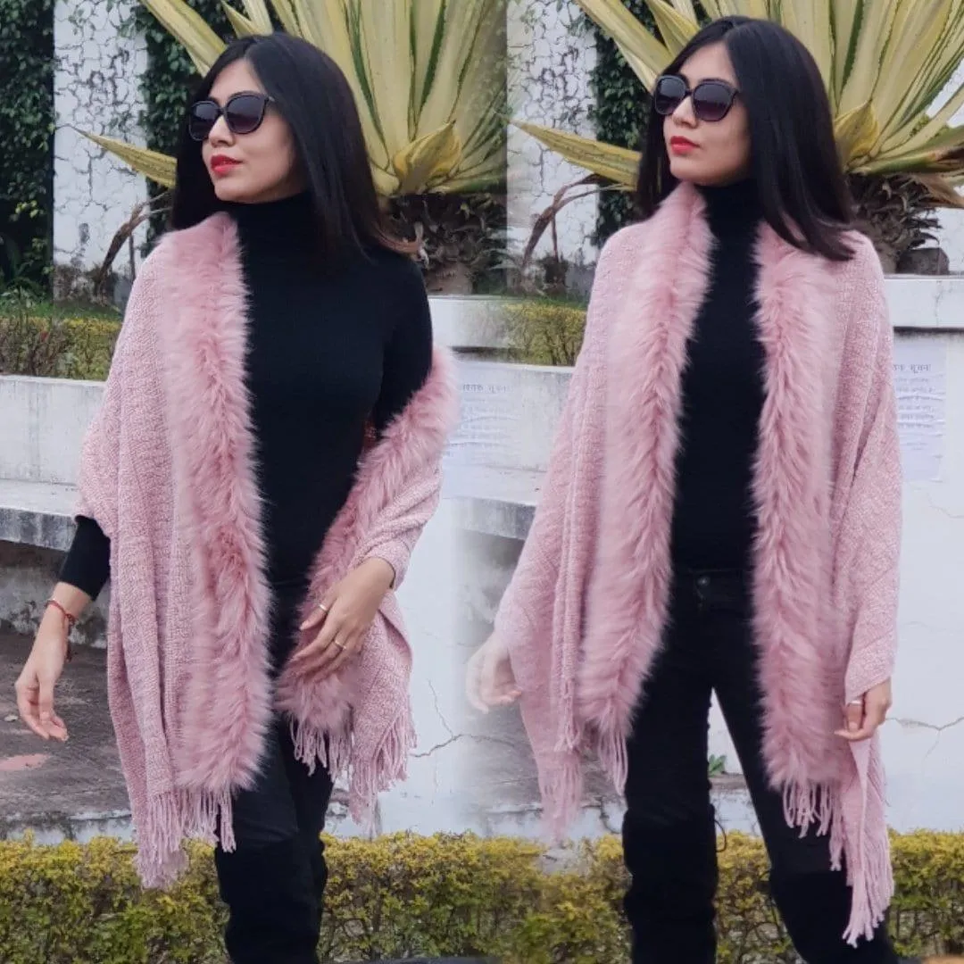 Luxury Faux Fur Capes