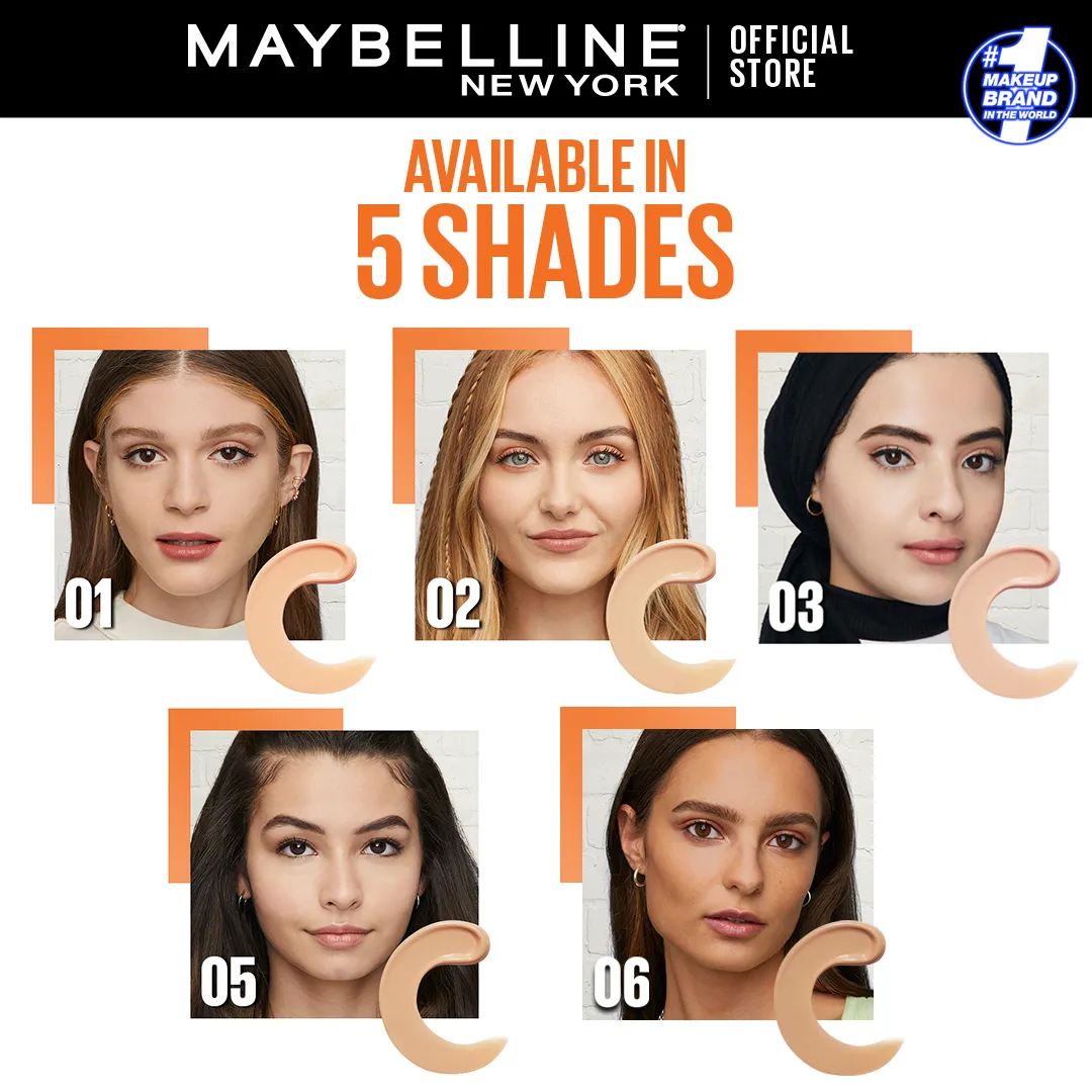 Maybelline New York Fit Me Fresh Tint With SPF 50 & Vitamin C, Natural Coverage Foundation