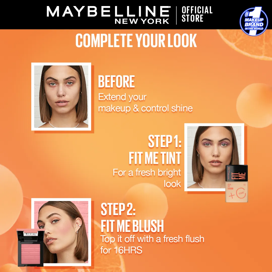 Maybelline New York Fit Me Fresh Tint With SPF 50 & Vitamin C, Natural Coverage Foundation