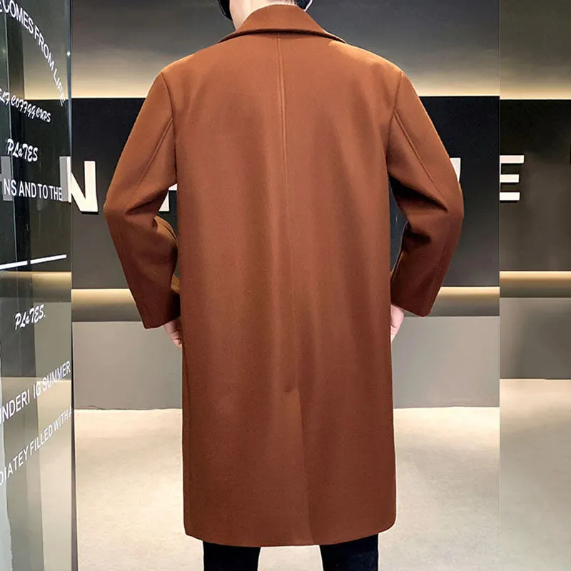 Men's Casual Mid-length Business Coat