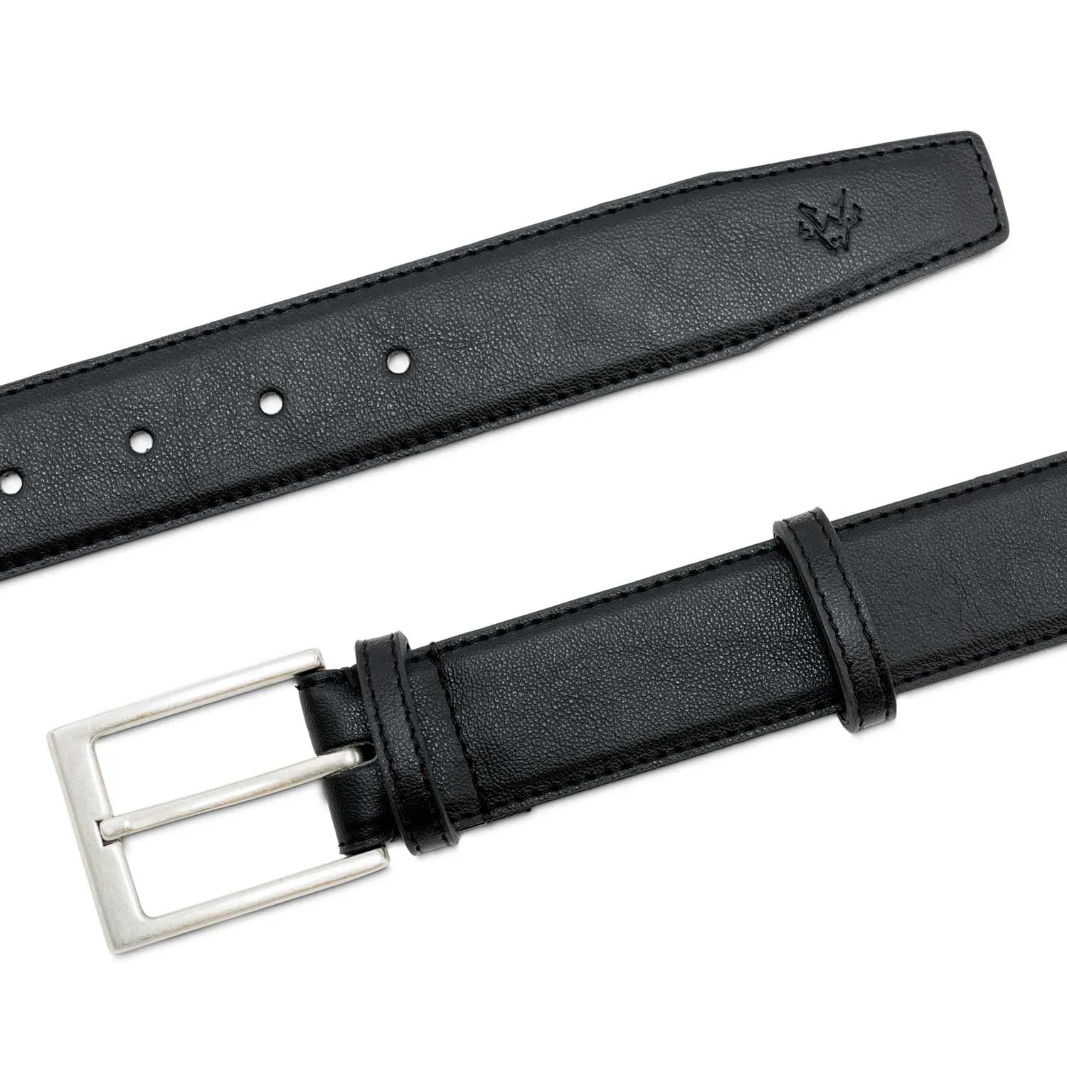 Miller Classic Vegan Leather Belt | Black