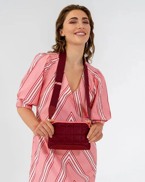 MINI SOHO CROSSBODY BAG | Burgundy