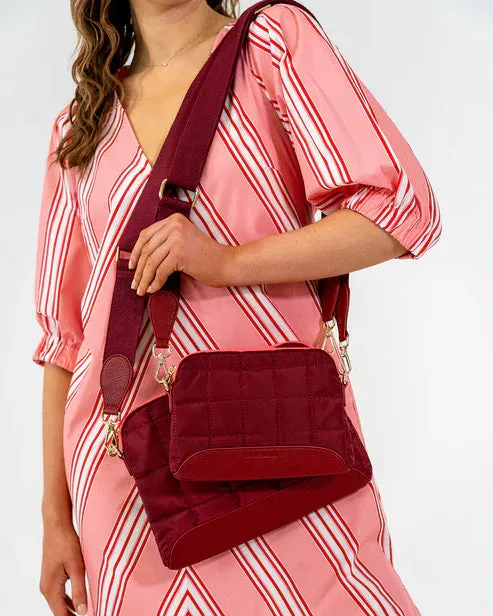 MINI SOHO CROSSBODY BAG | Burgundy