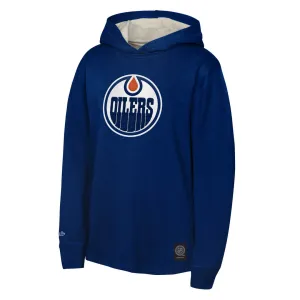 Mitchell & Ness Youth NHL Edmonton Oilers Thermal LW Hoodie