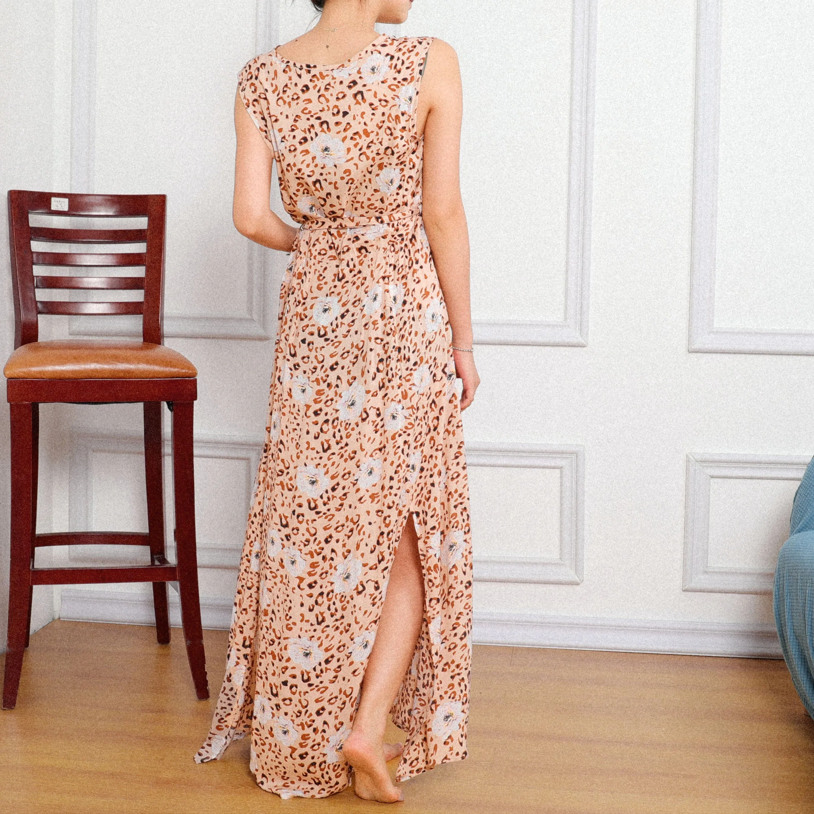 Mystery Floral Boho Maxi Dress