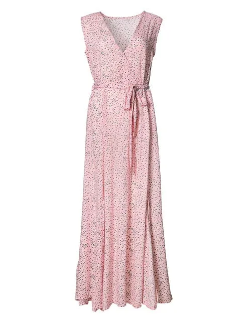 Mystery Floral Boho Maxi Dress