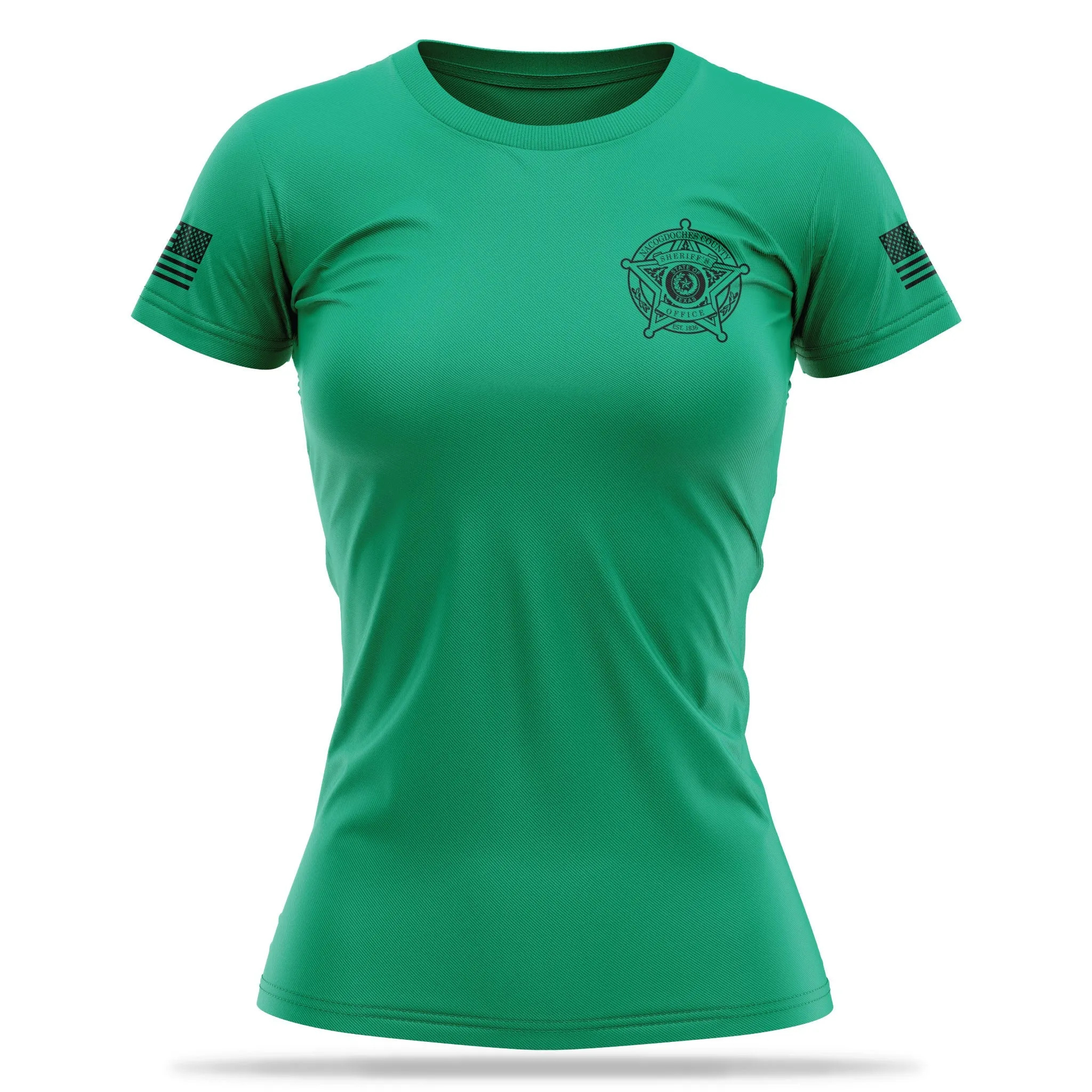 [NACOGDOCHES CO SO] Women's Utility Shirt [GRN]