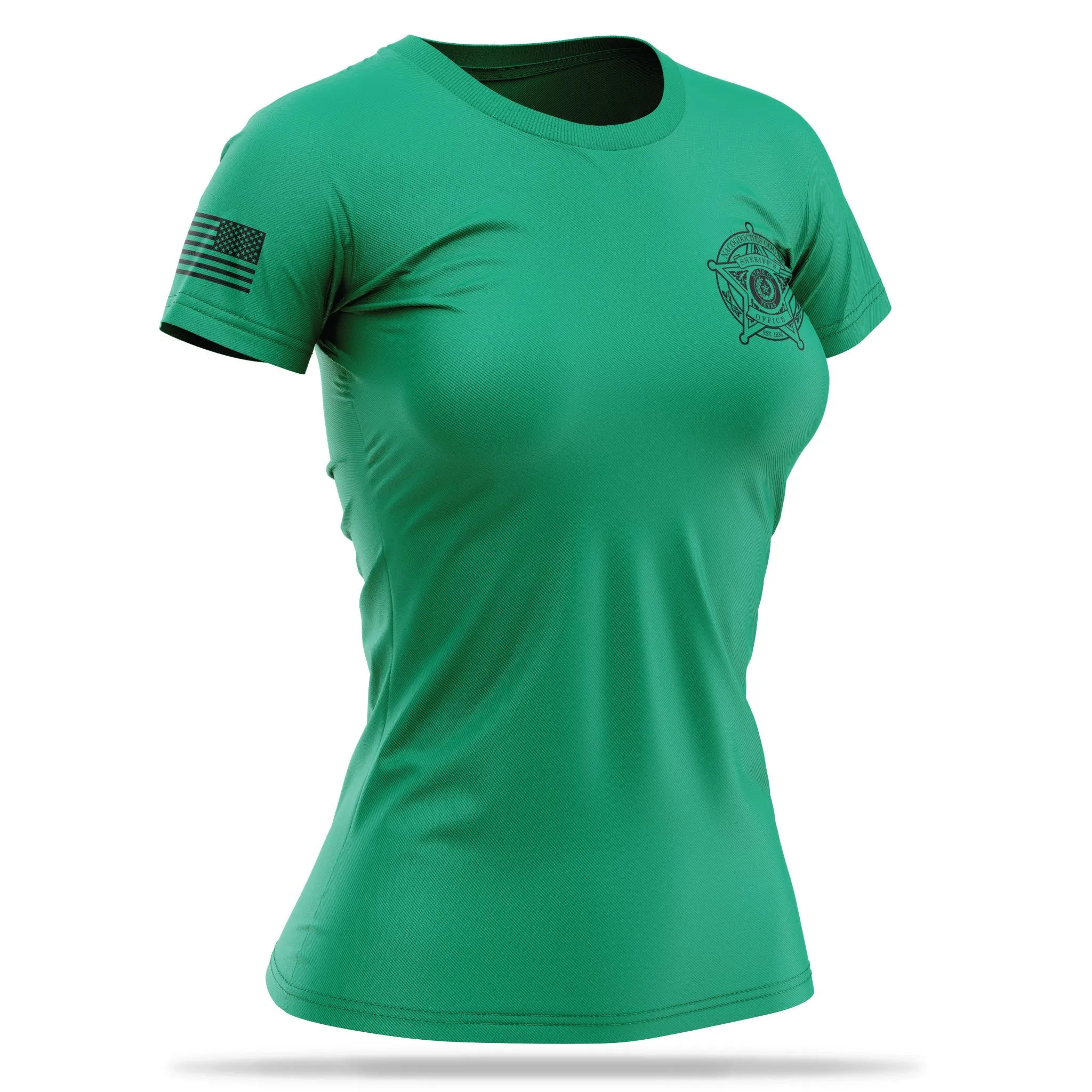 [NACOGDOCHES CO SO] Women's Utility Shirt [GRN]