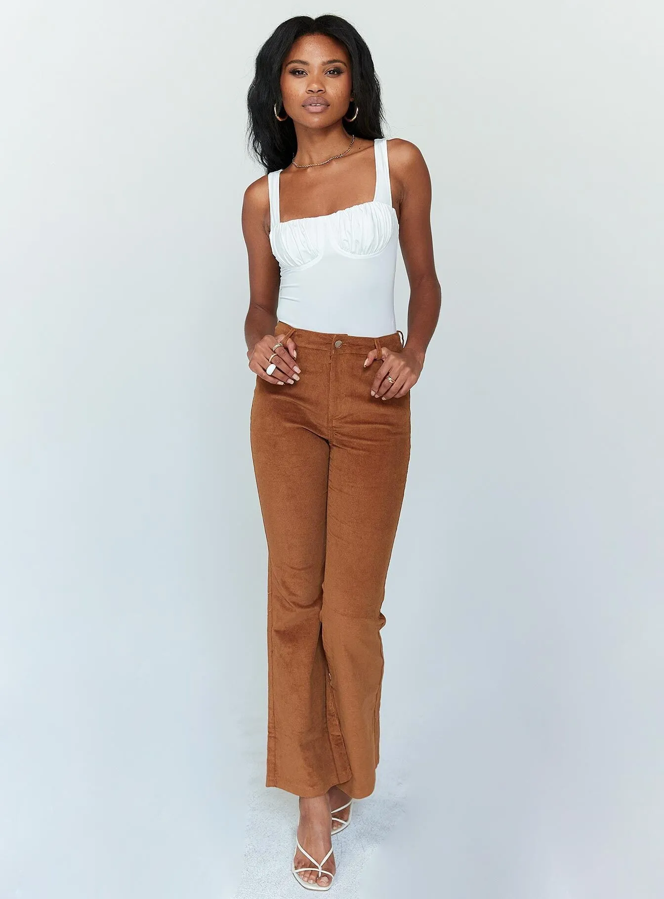 Nadia Pants Brown