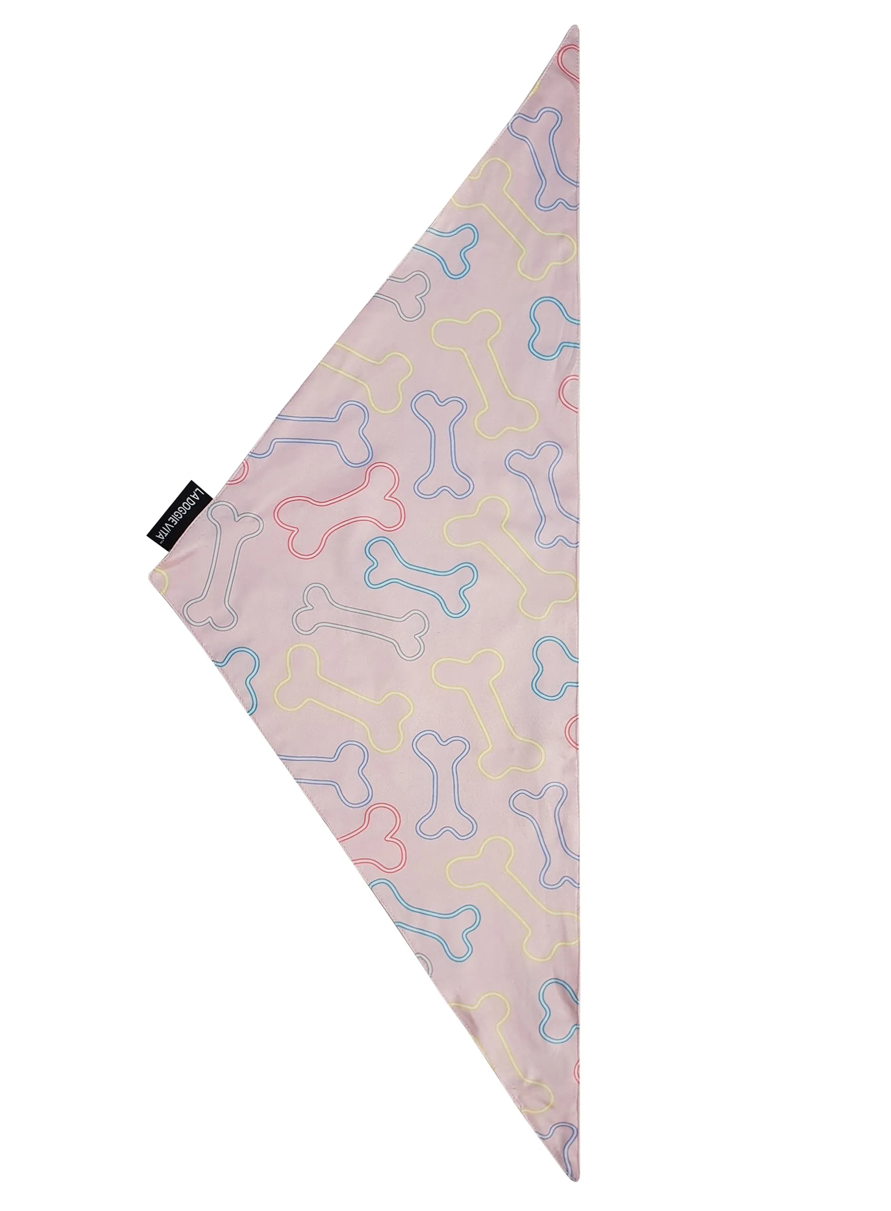 Neon Bone Pink Bandana