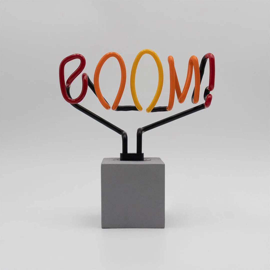 Neon boom Sign