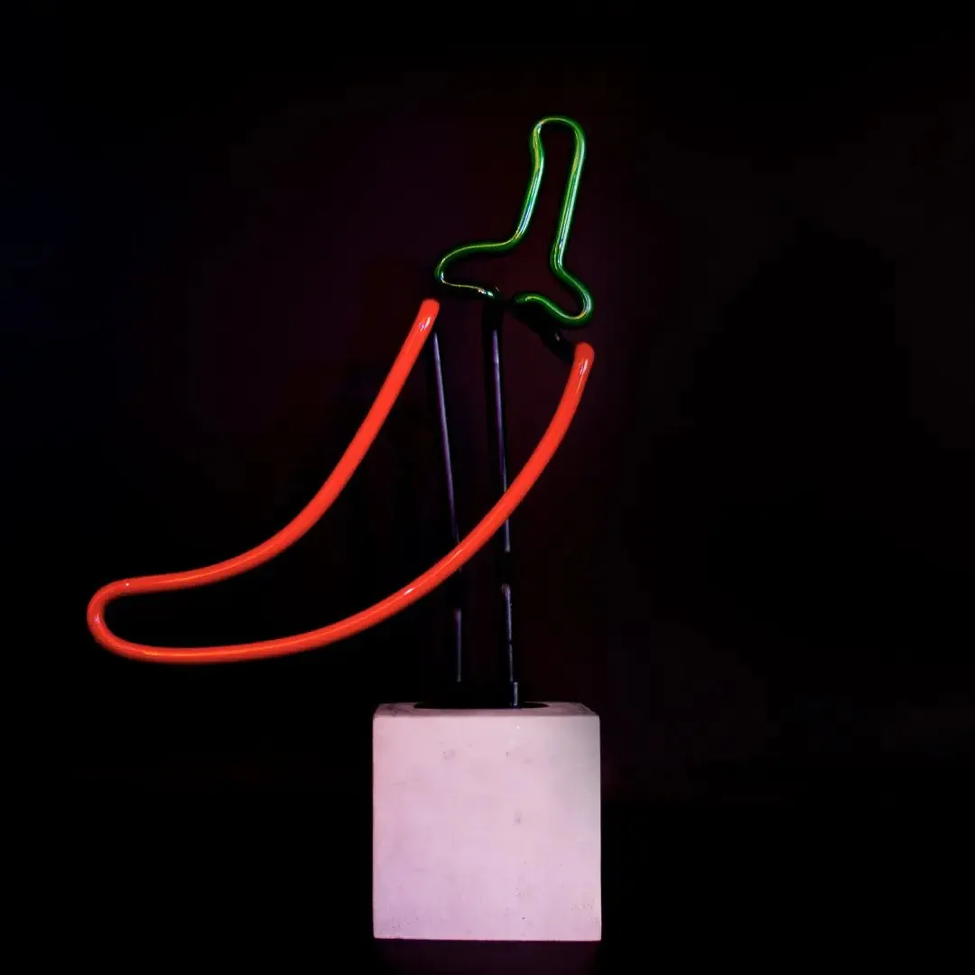 Neon 'chilli Sign'