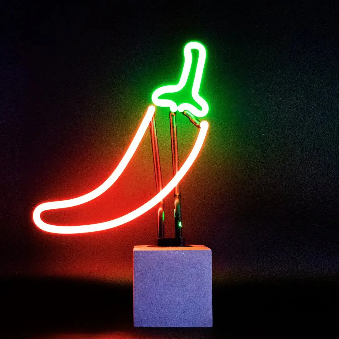 Neon 'chilli Sign'