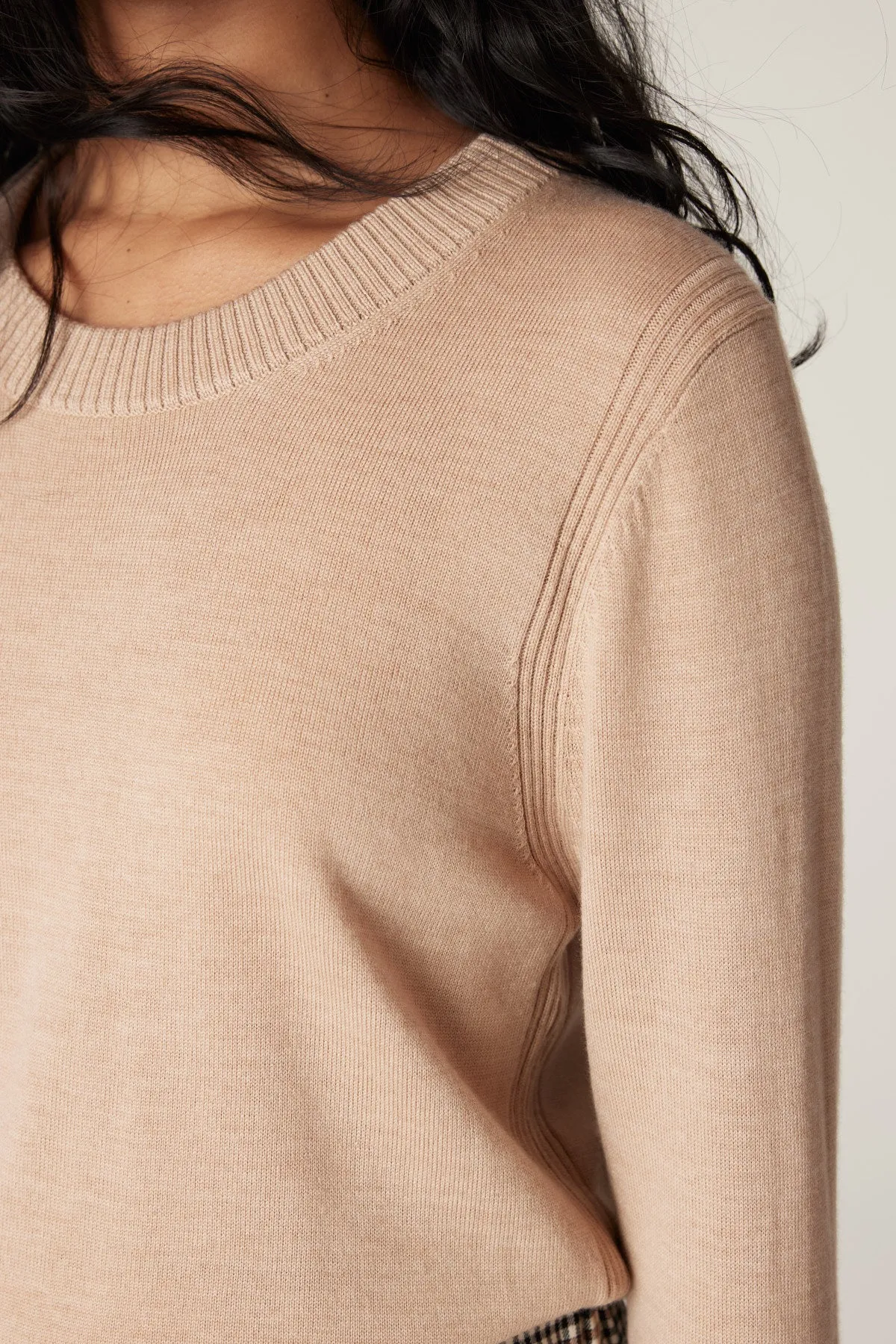 Nina Merino Jumper - Camel