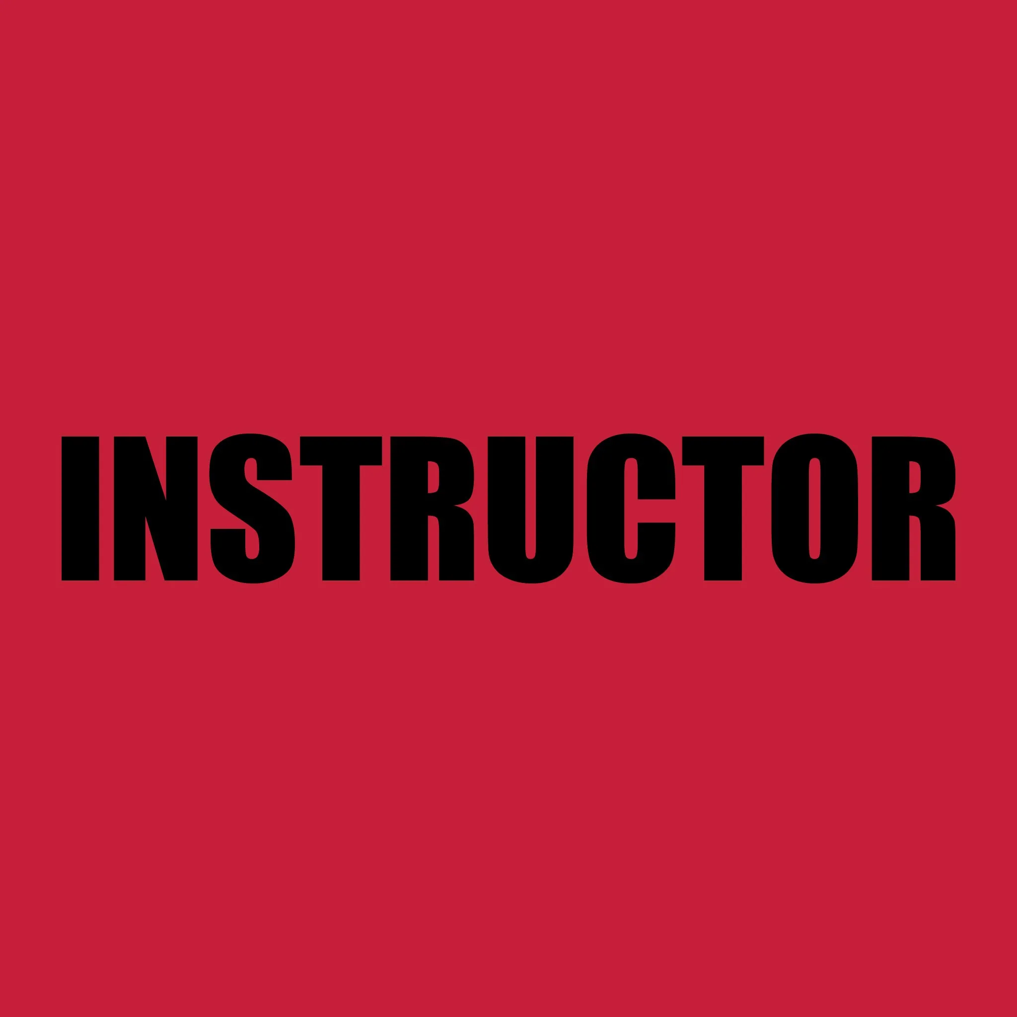 [NORTH BRUNSWICK] Instructor Utility Long Sleeve [RED/BLK]