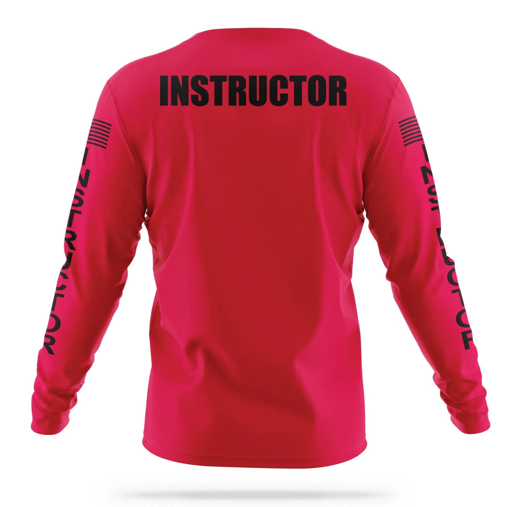 [NORTH BRUNSWICK] Instructor Utility Long Sleeve [RED/BLK]