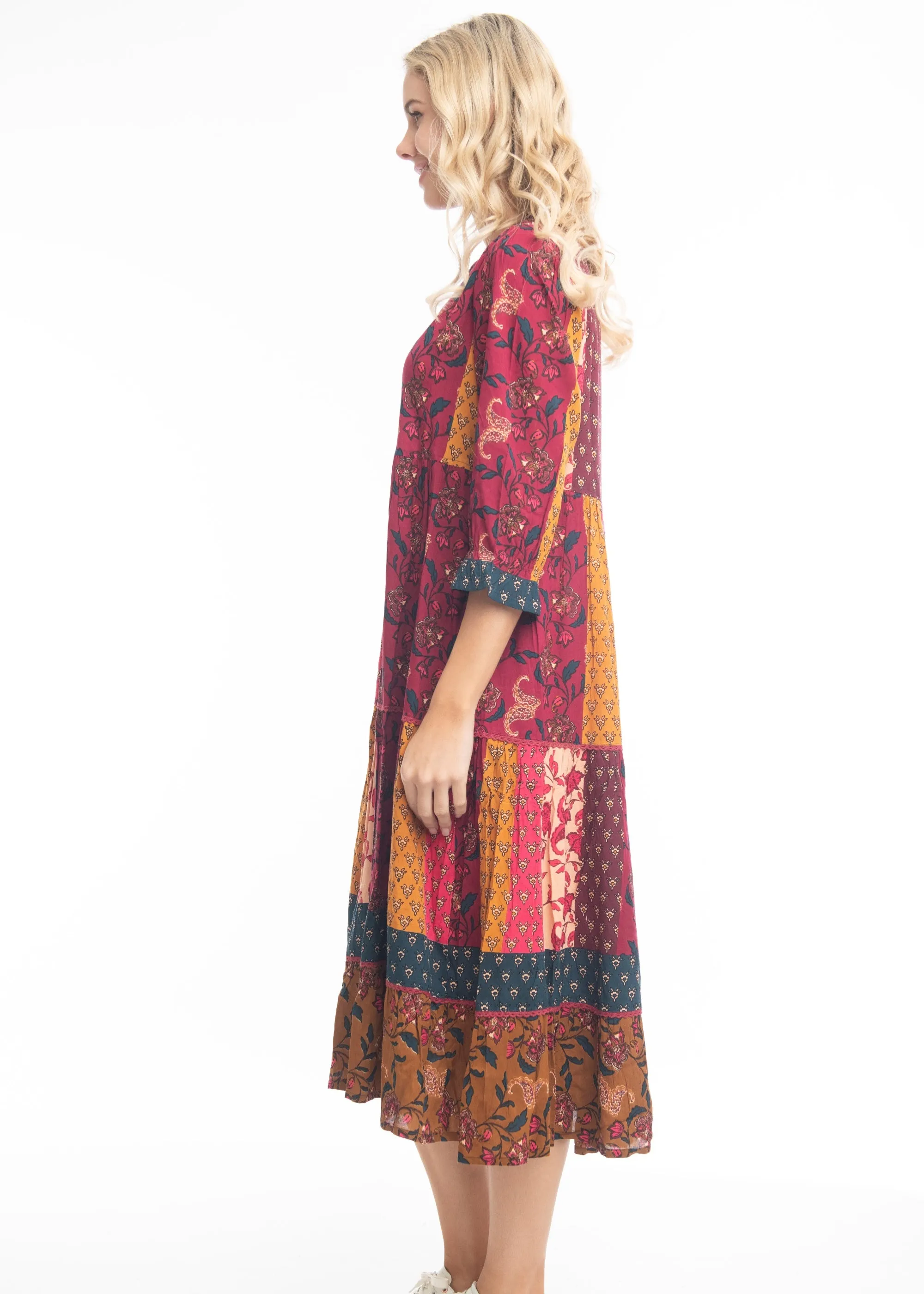 Orientique - Aida Layered Maxi Dress