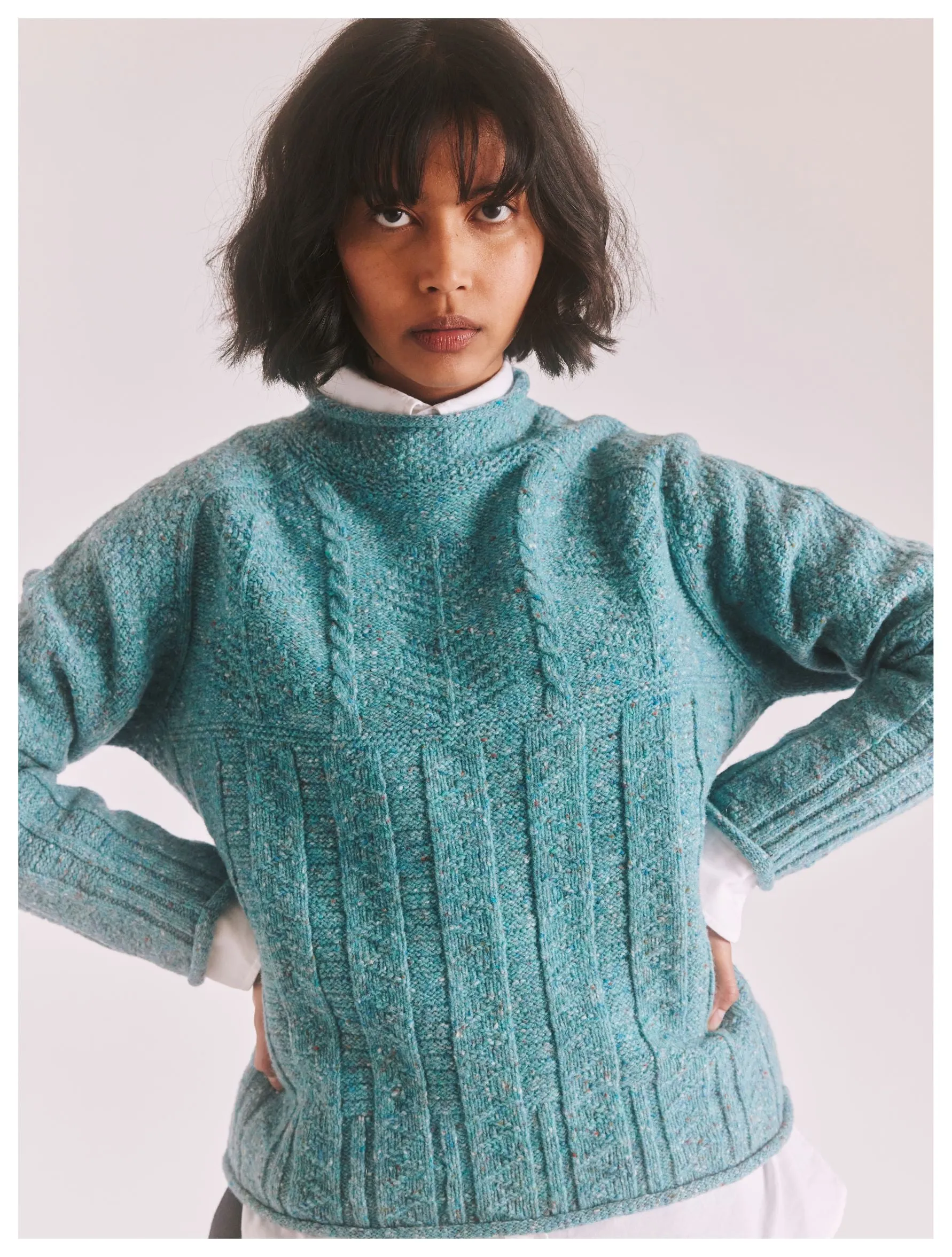 Panel Knit Jumper - Uist