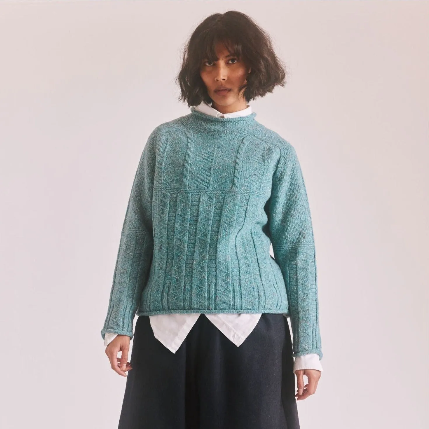 Panel Knit Jumper - Uist