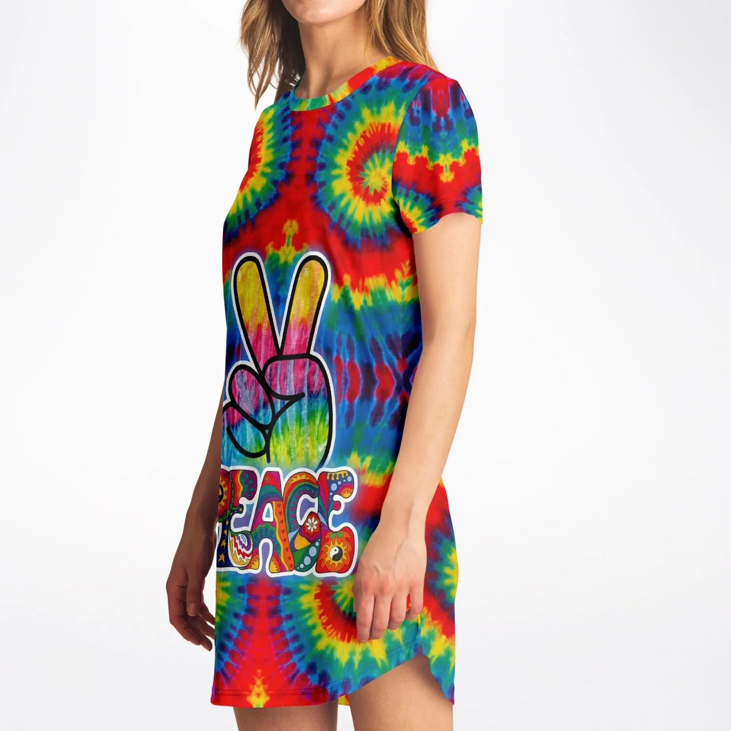 Peace T-Shirt Dress