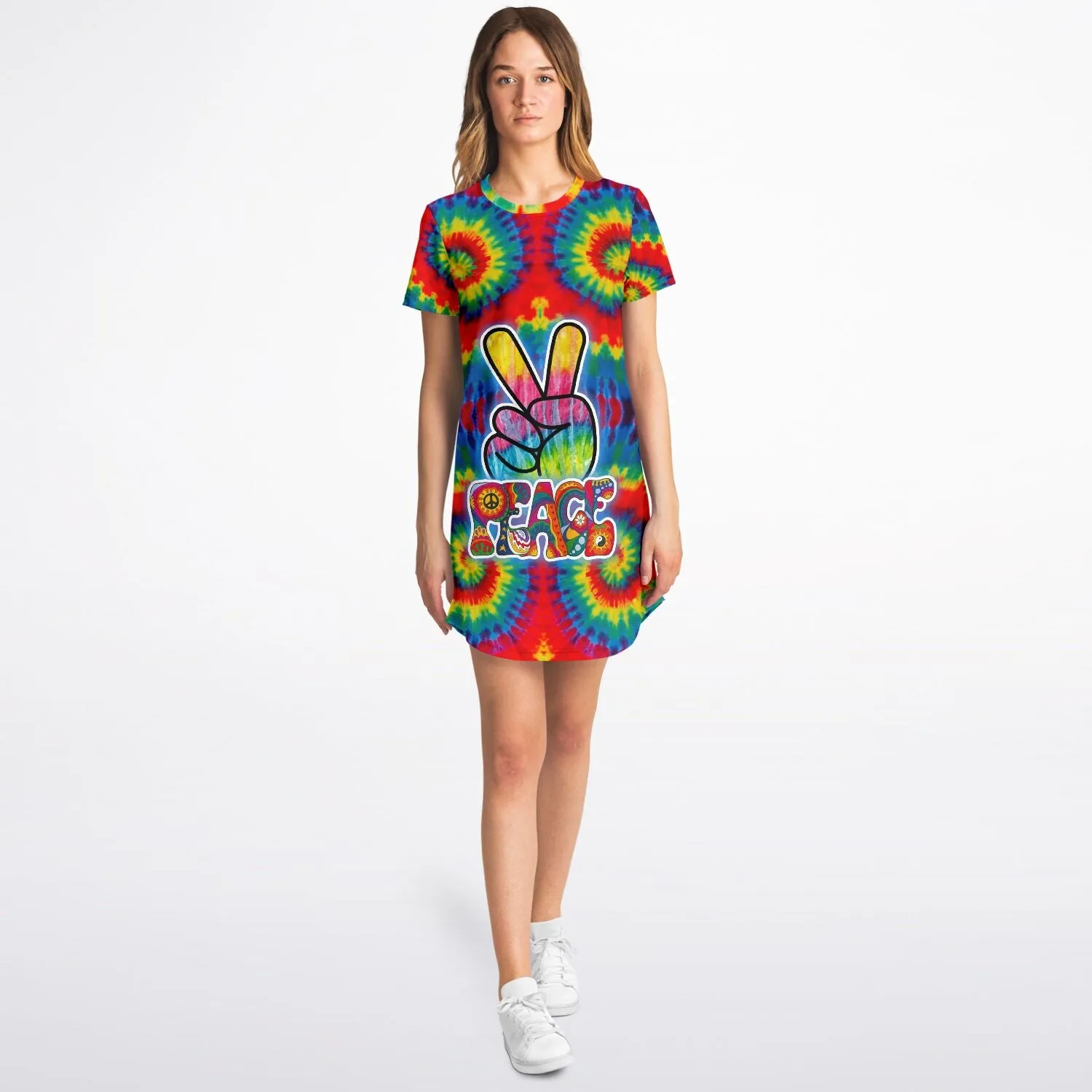 Peace T-Shirt Dress