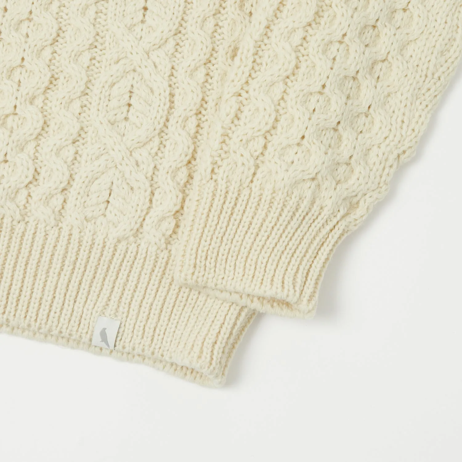 Peregrine Hudson Aran Jumper - Ecru