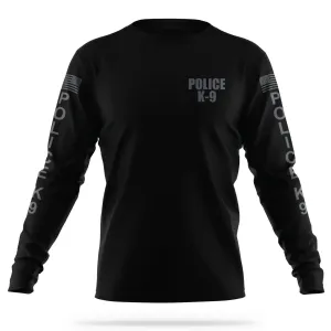 [POLICE K9] Men's Utility Long Sleeve [BLK/GRY]