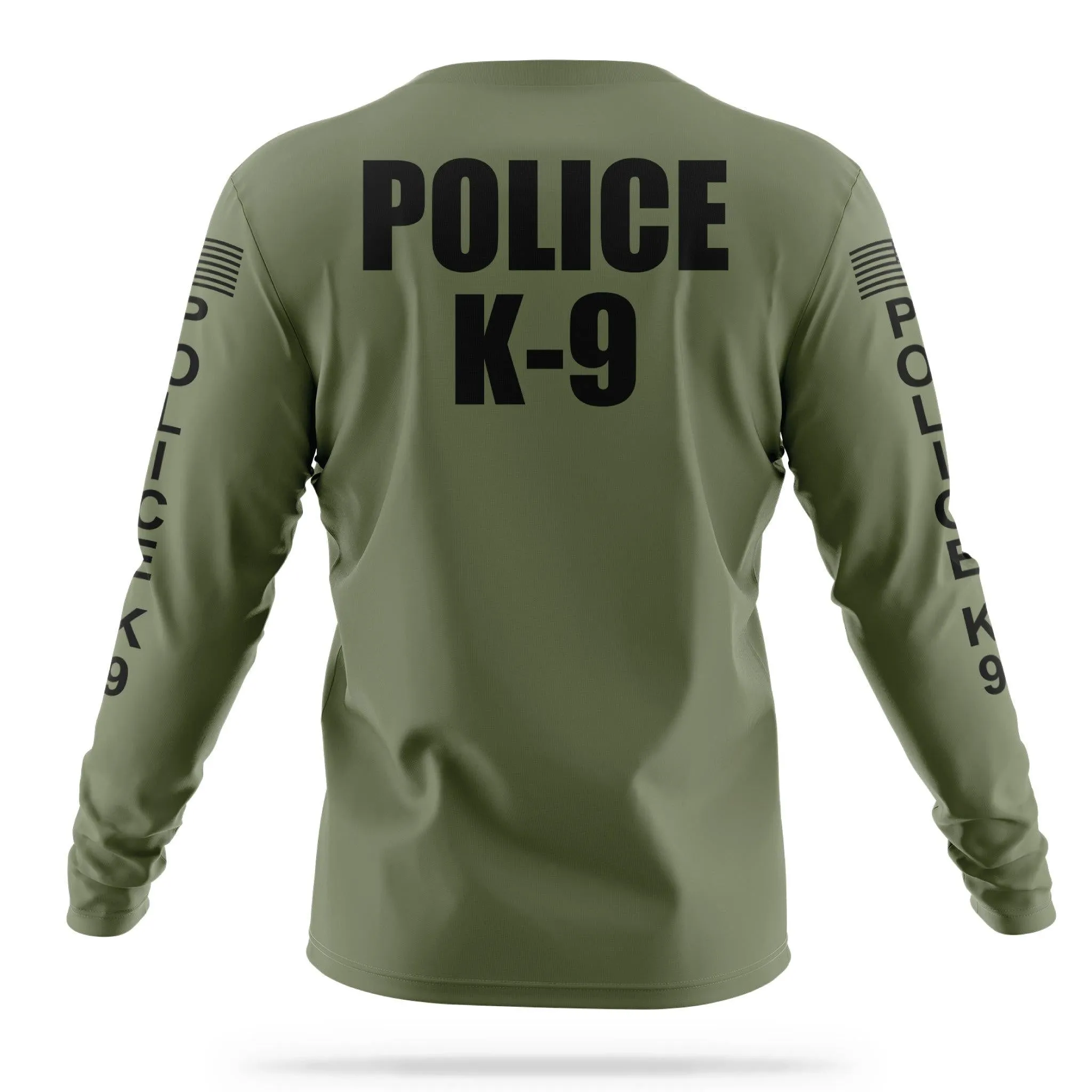 [POLICE K9] Men's Utility Long Sleeve [GRN/BLK]