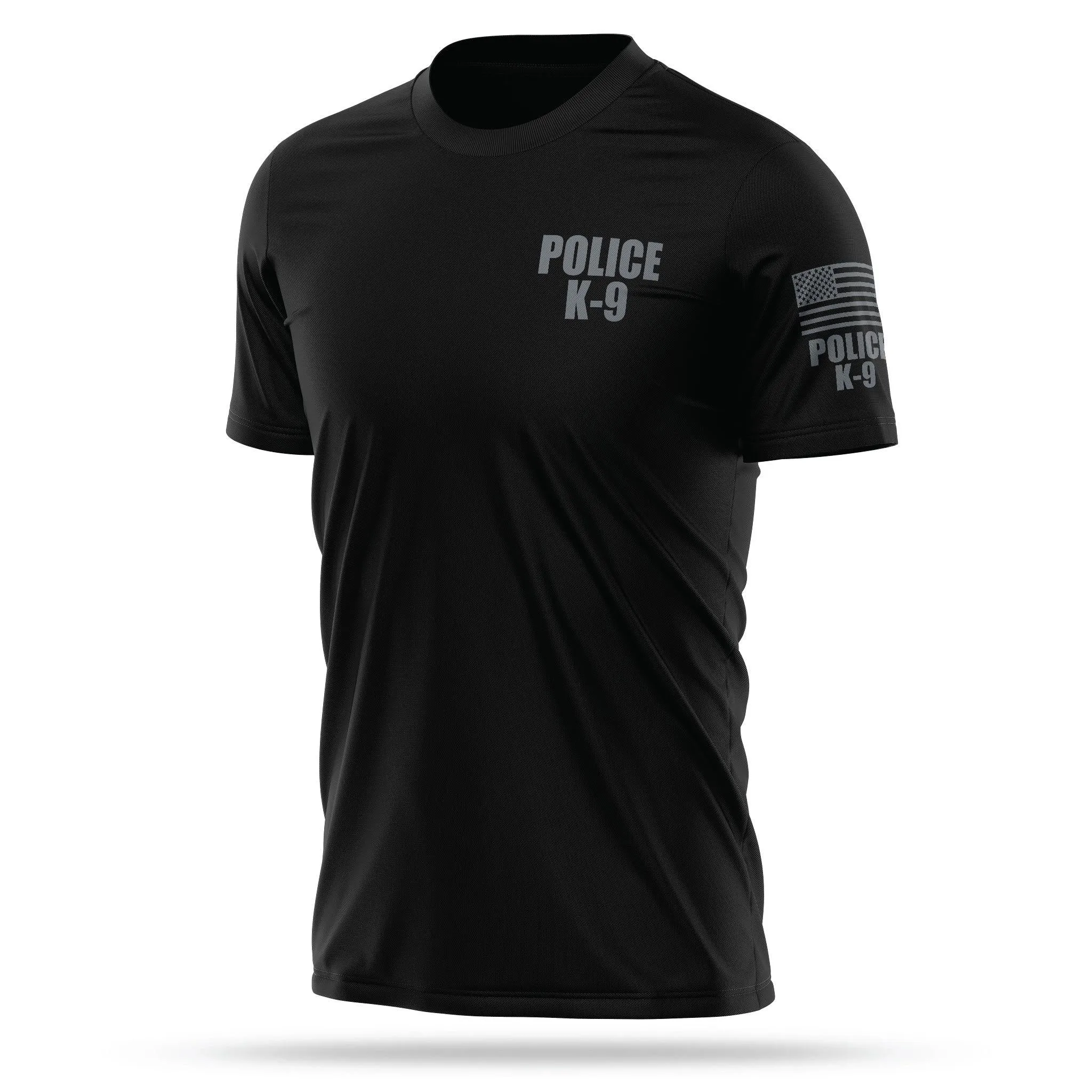 [POLICE K9] Men's Utility Shirt [BLK/GRY]