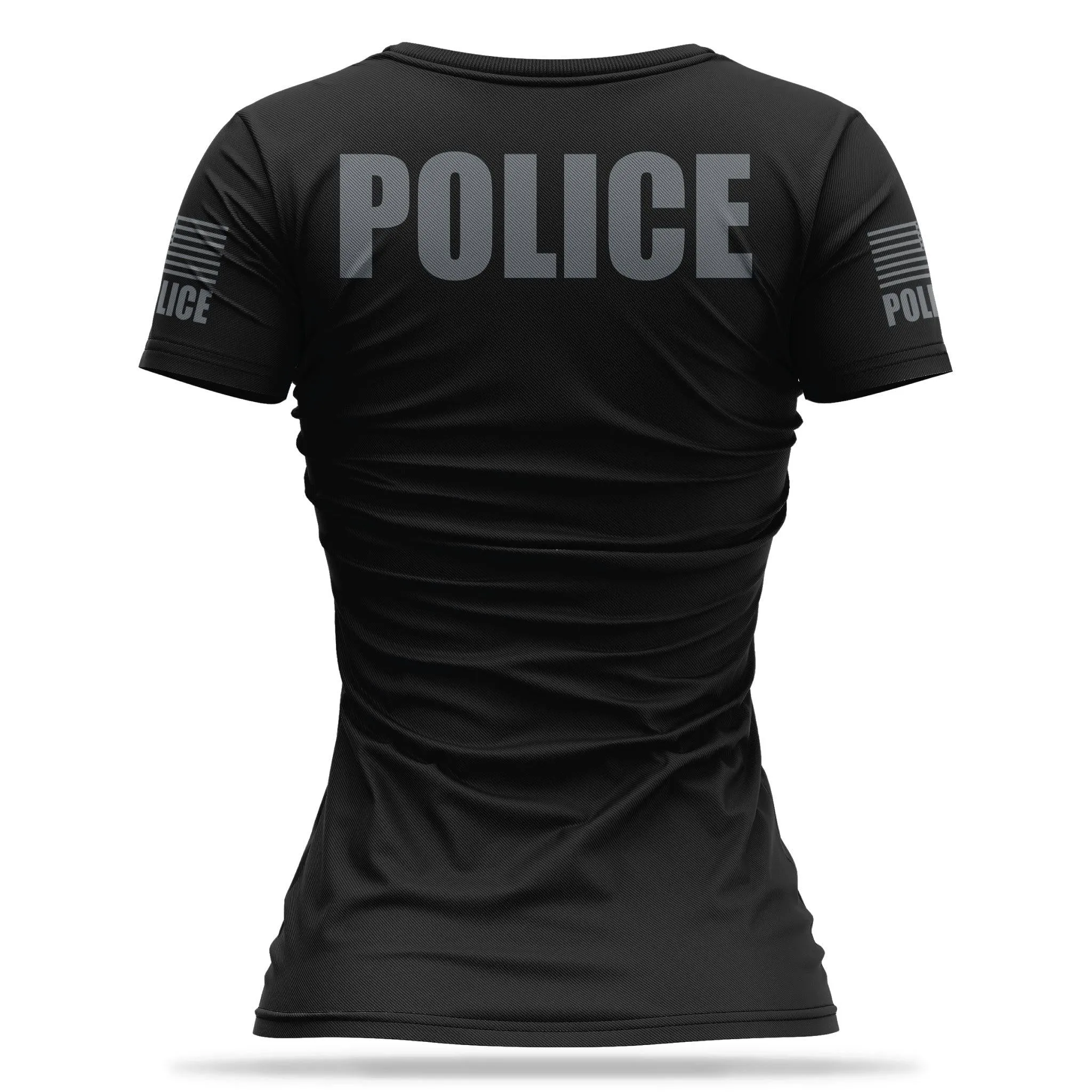 [POLICE] Women's Utility Shirt[BLK/GRY]