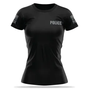 [POLICE] Women's Utility Shirt[BLK/GRY]