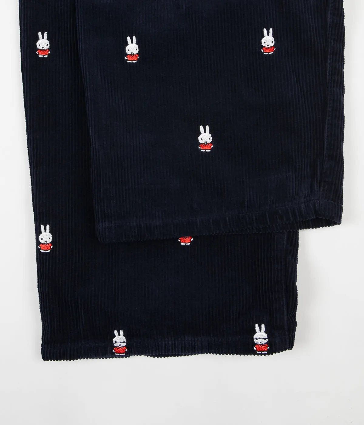 Pop Trading Company x Miffy Bruna Embroidered DRS Pants - Navy Cord