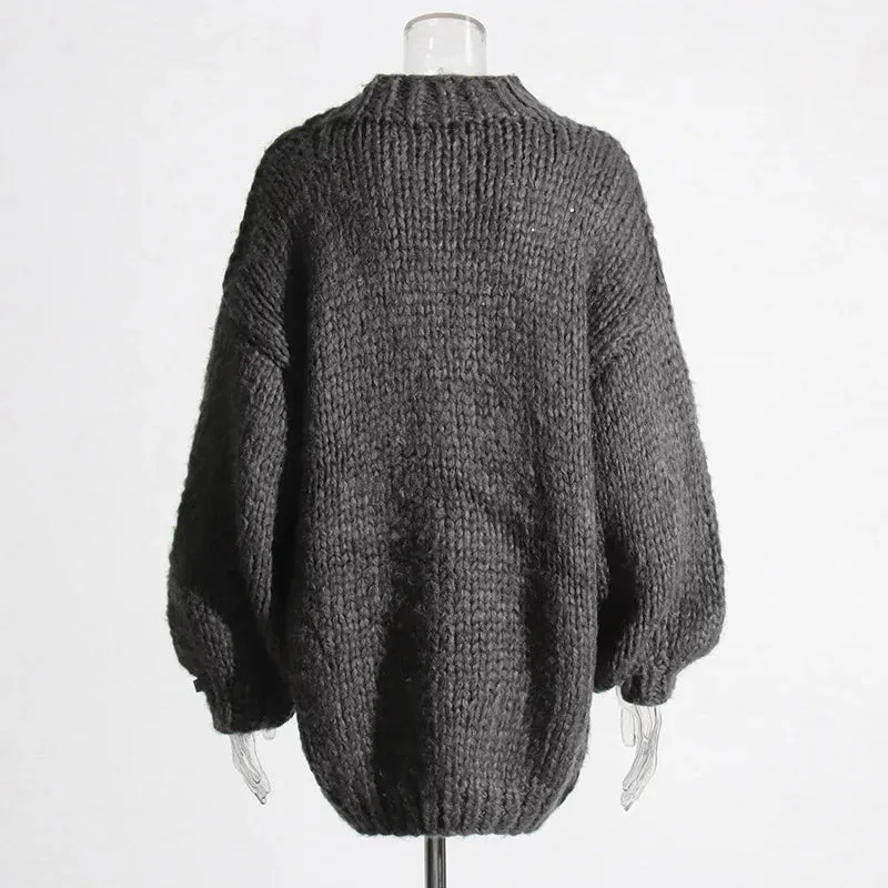 Pre Order:  Classic Bat Sleeve Knit Sweater