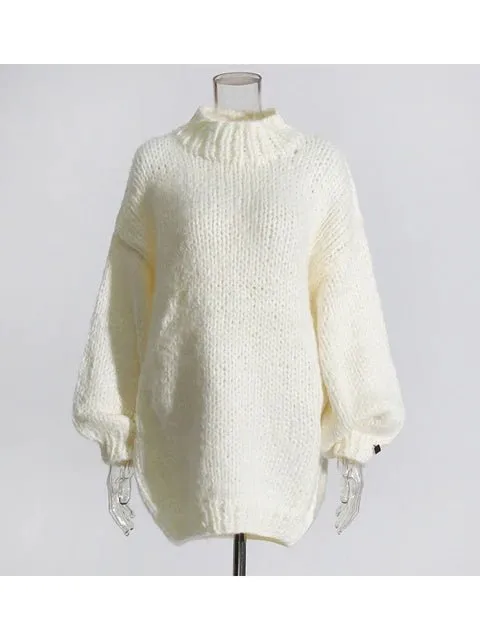 Pre Order:  Classic Bat Sleeve Knit Sweater