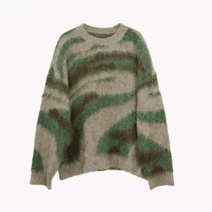 Pre Order:  Lazy Strokes Oversized Knit Sweater