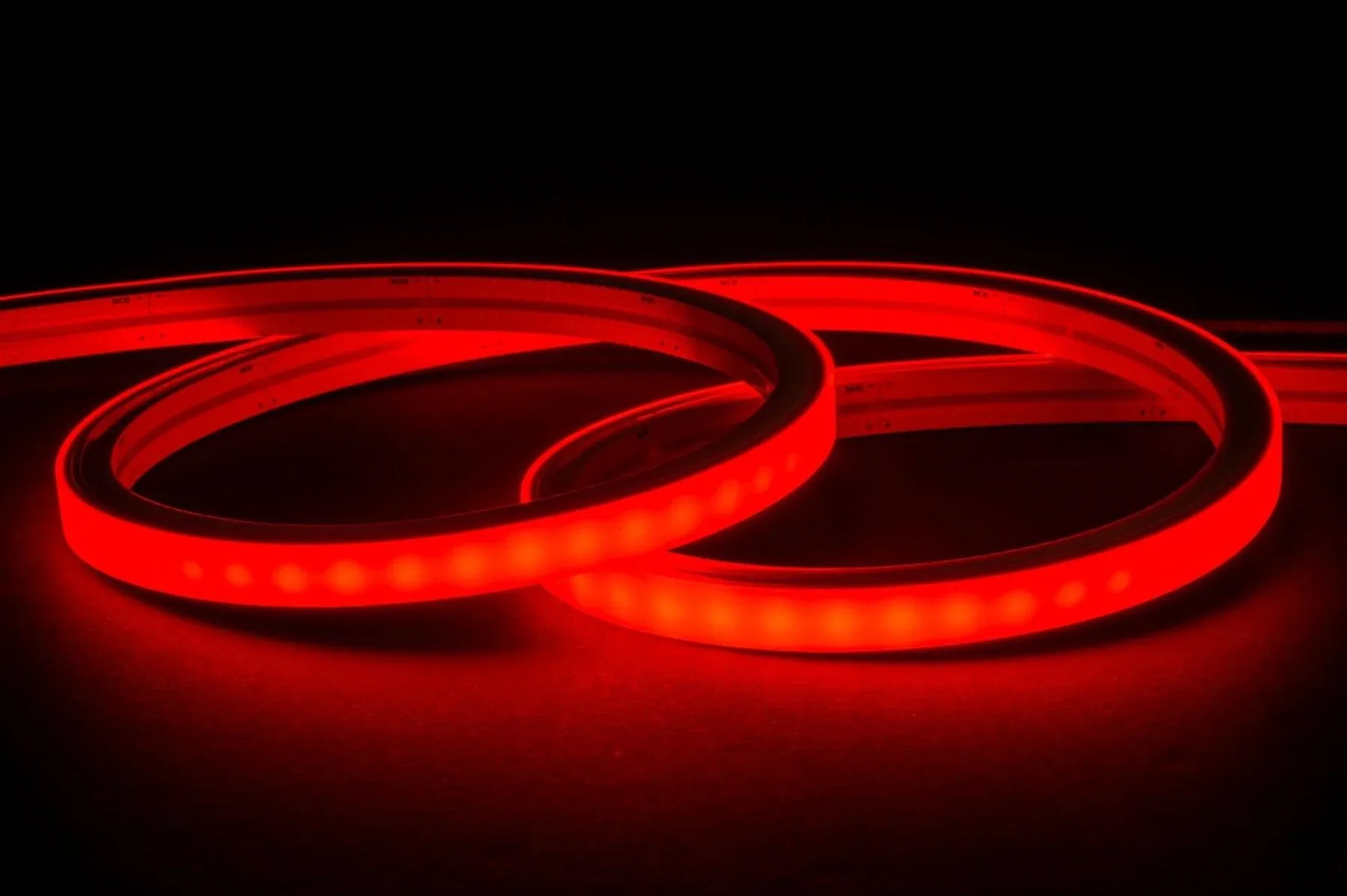 Red LED Neon Flex 220V 240V Top Bending 20cm Cutting IP65 with UK Plug