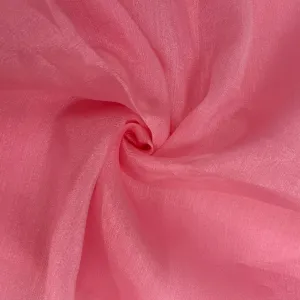 Rose Pink Solid Tissue Fabric